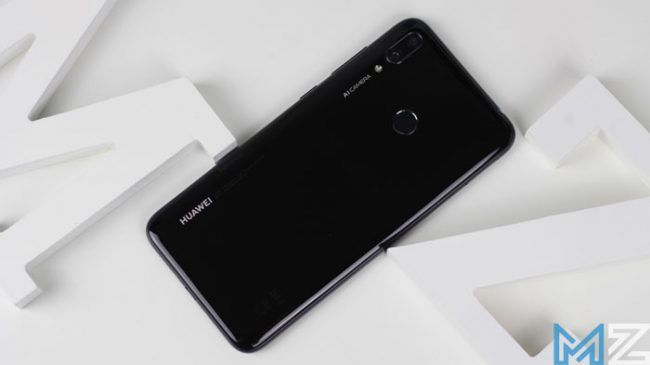 Imagen trasera del Huawei Y7 2019