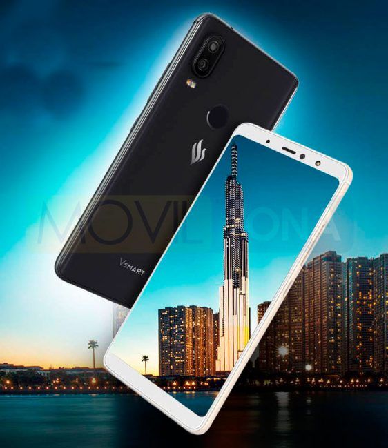 VSmart Active 1 blanco y negro