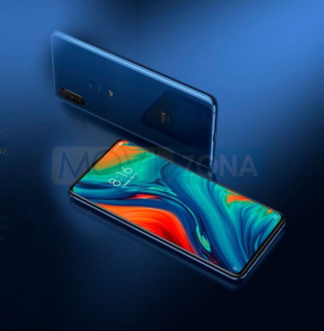 Xiaomi Mi Mix 3 5G pantalla