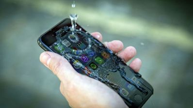 iphone xi agua