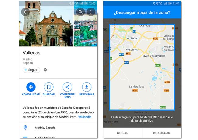 mapas sin conexion