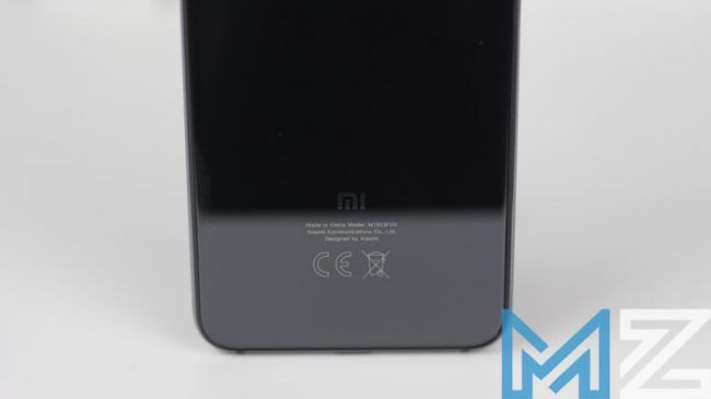 Acabado trasero del Xiaomi Mi 9 SE