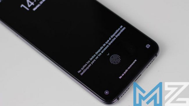 lector de huellas del Xiaomi Mi 9 SE