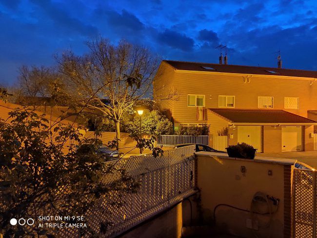Foto modo noche con el Xiaomi Mi 9 SE