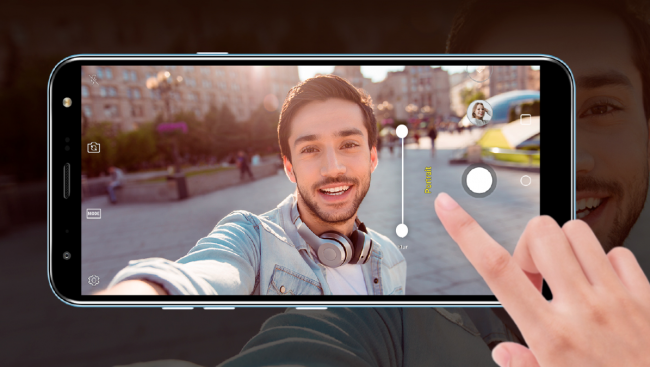 LG K40 Dual CAM Mode