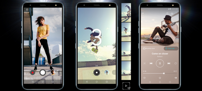 LG K40 Dual CAM Mode