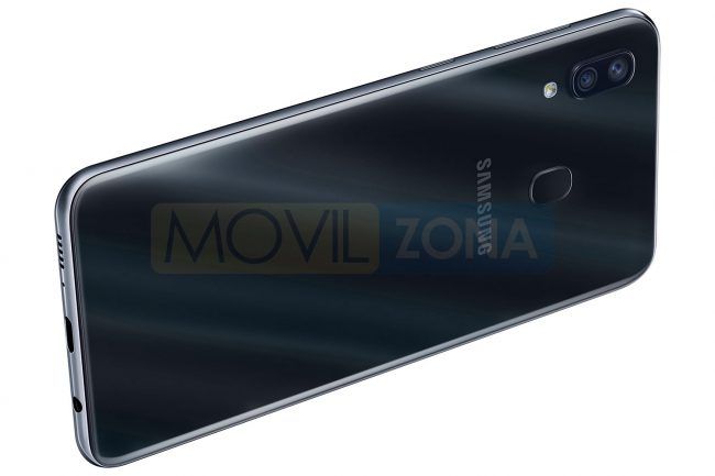 Samsung Galaxy A30 negro
