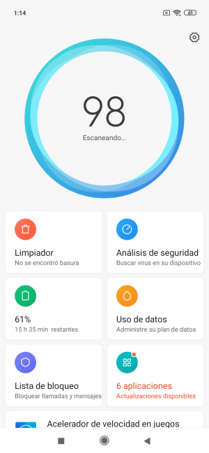 Datos sistema Xiaomi Mi 9 SE
