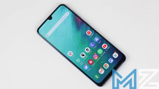 Diseño del Samsung Galaxy A50