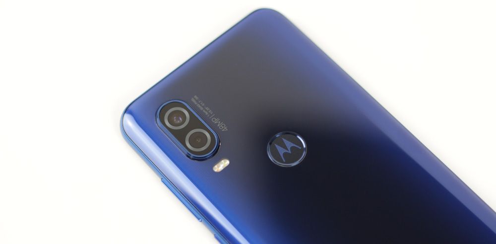 Cámara trasera del Motorola One Vision