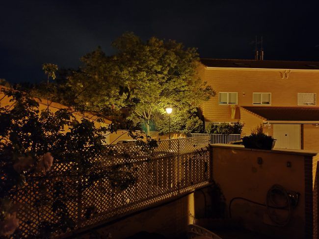 Foto noche sin flash Oppo Reno