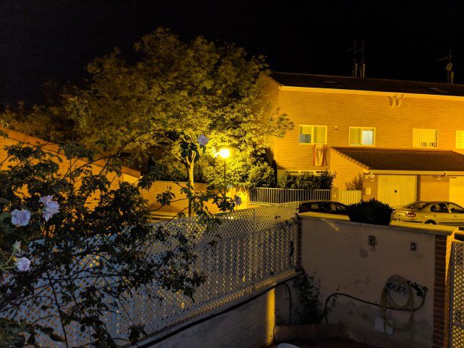 Foto por la noche con el Google Pixel 3a XL