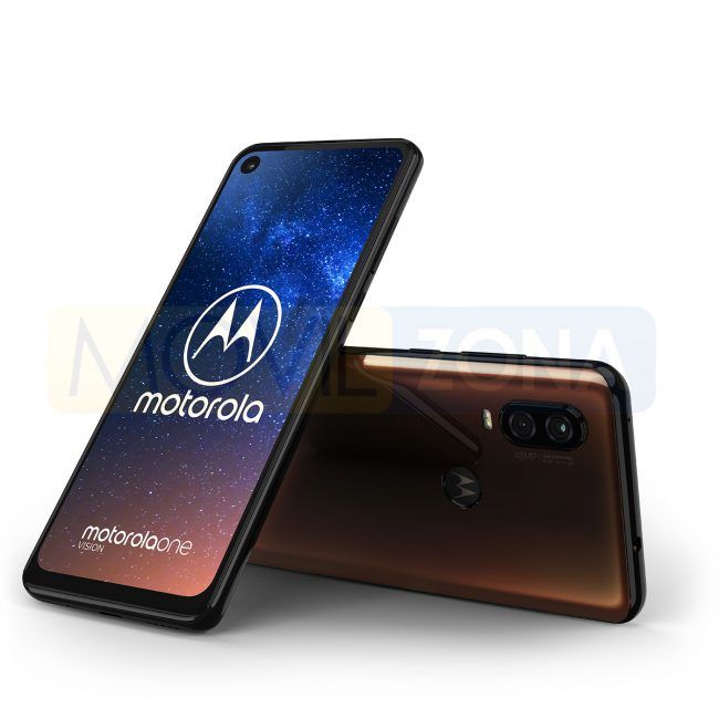 Motorola One Vision dorado