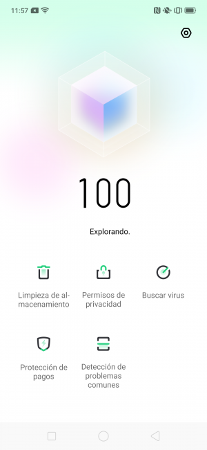 App gestión Oppo Reno