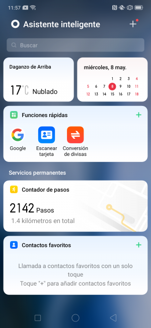 Asistente del Oppo Reno