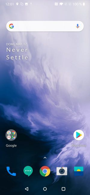 Escritorio del OnePlus 7 Pro