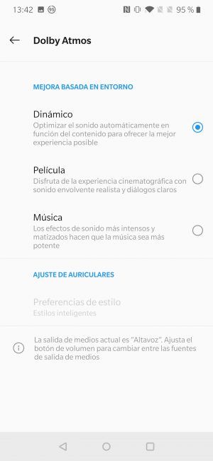 Sonido gestión en el OnePlus 7 Pro