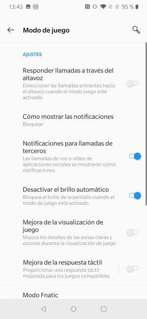 Gestión notificaciones OnePlus 7 Pro