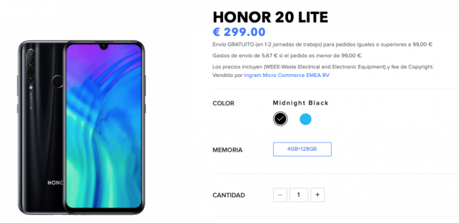 honor 20 lite