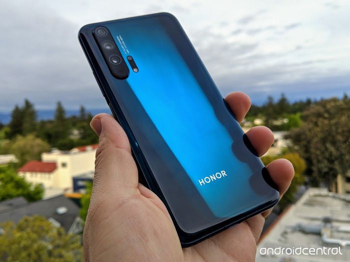 Imagen trasera del Honor 20 Pro