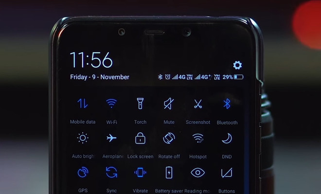 tema oscuro miui 10