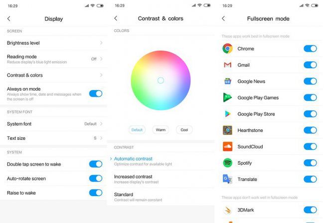 pantalla xiaomi