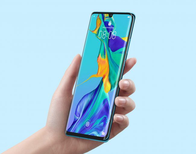 p30 pro en la mano