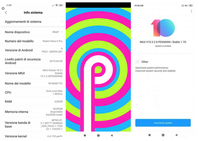 redmi note 6 pro actualizacion