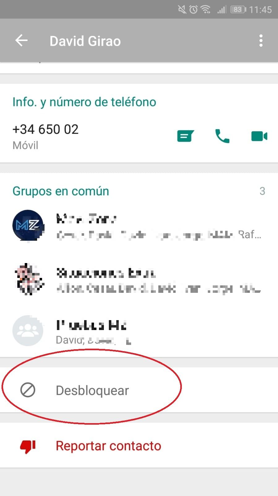 whatsapp bloqueado
