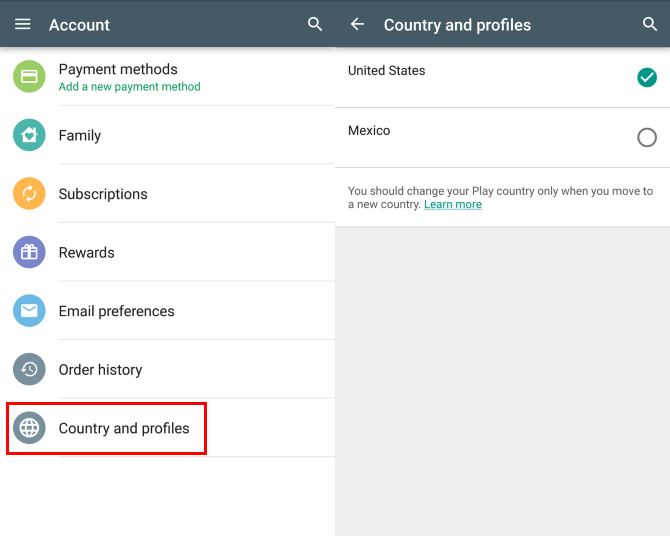 Google-Play-Change-Countries