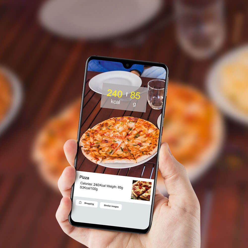 Huawei HiVision comida