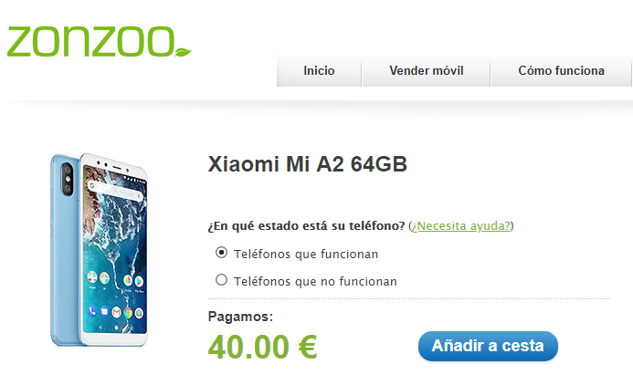 Zonzoo Mi A2