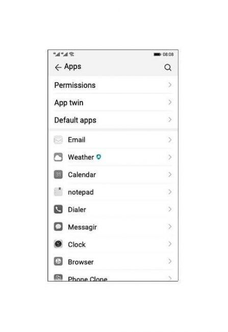 capturas sistema operativo huawei