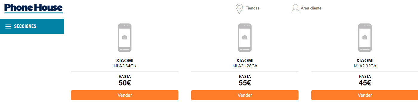 phone House Mi A2