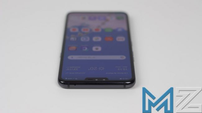 Bordes del teléfono LG V50 ThinQ 5G