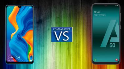 Comparativa Huawei P30 Lite vs Galaxy A50