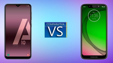Comparativa Samsung Galaxy A10 vs Moto G7 Play