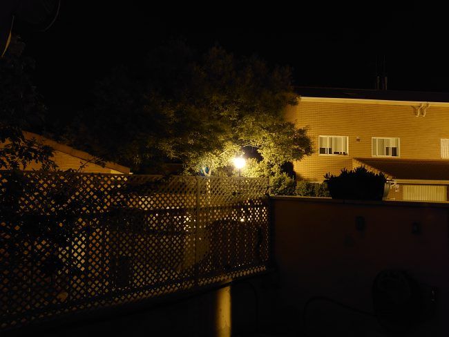 Foto noche Sony Xperia 1