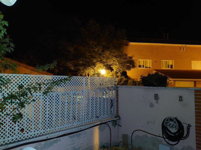 Foto noche con flash Sony Xperia 1
