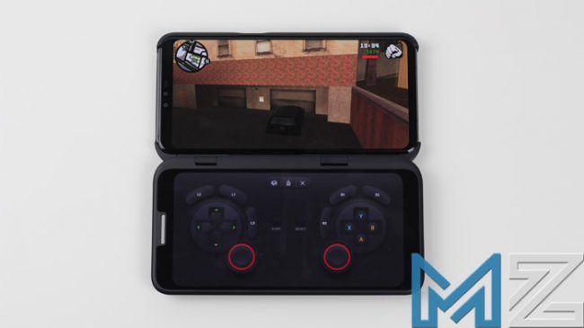 Jugando LG V50 ThinQ 5G