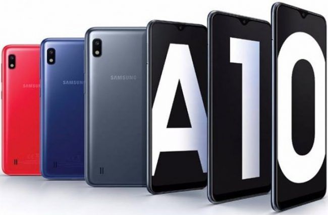 Galaxy A10 colores