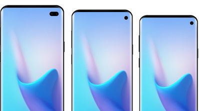 Galaxy S10 trio
