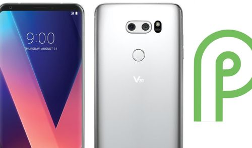 LGV30 Android 9 Pie