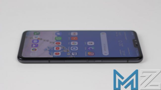 Lateral del LG V50 ThinQ 5G