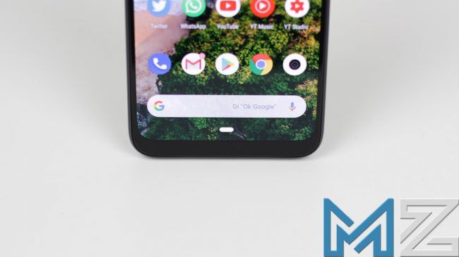 Marco inferior del Xiaomi Mi A3