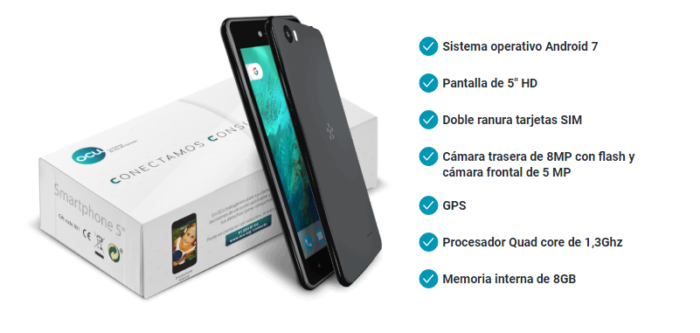 Ocu movil gratis specs