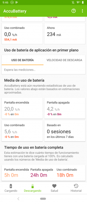 Autonomía del Sony Xperia 1