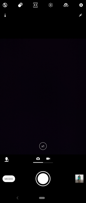 Aplicación cámara Sony Xperia 1