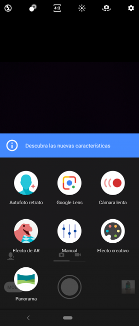 Modos de la cámara Sony Xperia 1