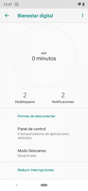 Uso del Xiaomi Mi A3